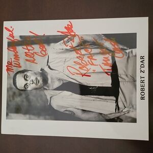Robert Zadar Signed 8x10 to Mr. Wonderful